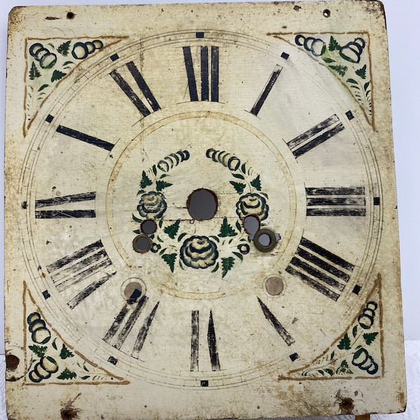 Antique Clock Face Etsy