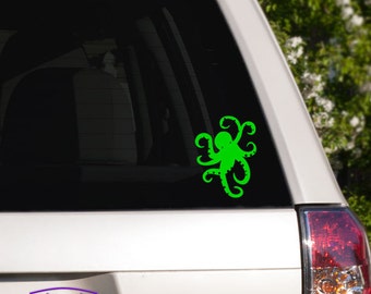 Octopus Car Window Decal