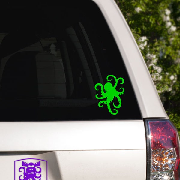 Octopus Car Window Decal