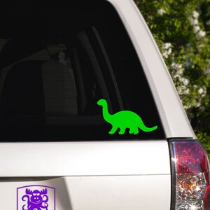 Brontosaurus Car Window Decal