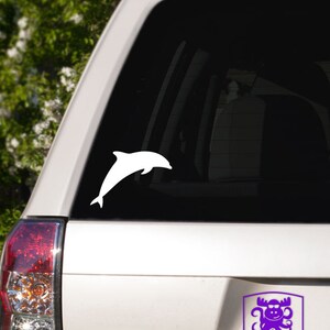 Dolphin Car Window Decal - Etsy