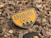 Adventure Awaits Mountains Crest Enamel Pin 