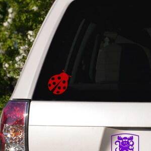 Ladybug Car Window Decal image 4