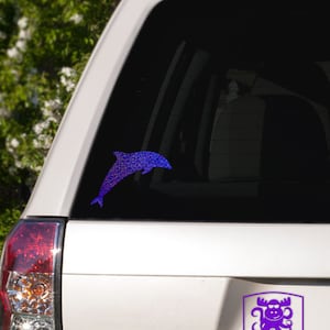 Dolphin Car Window Decal