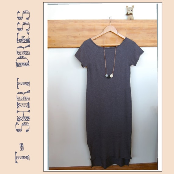 women's t shirt dress sewing pattern