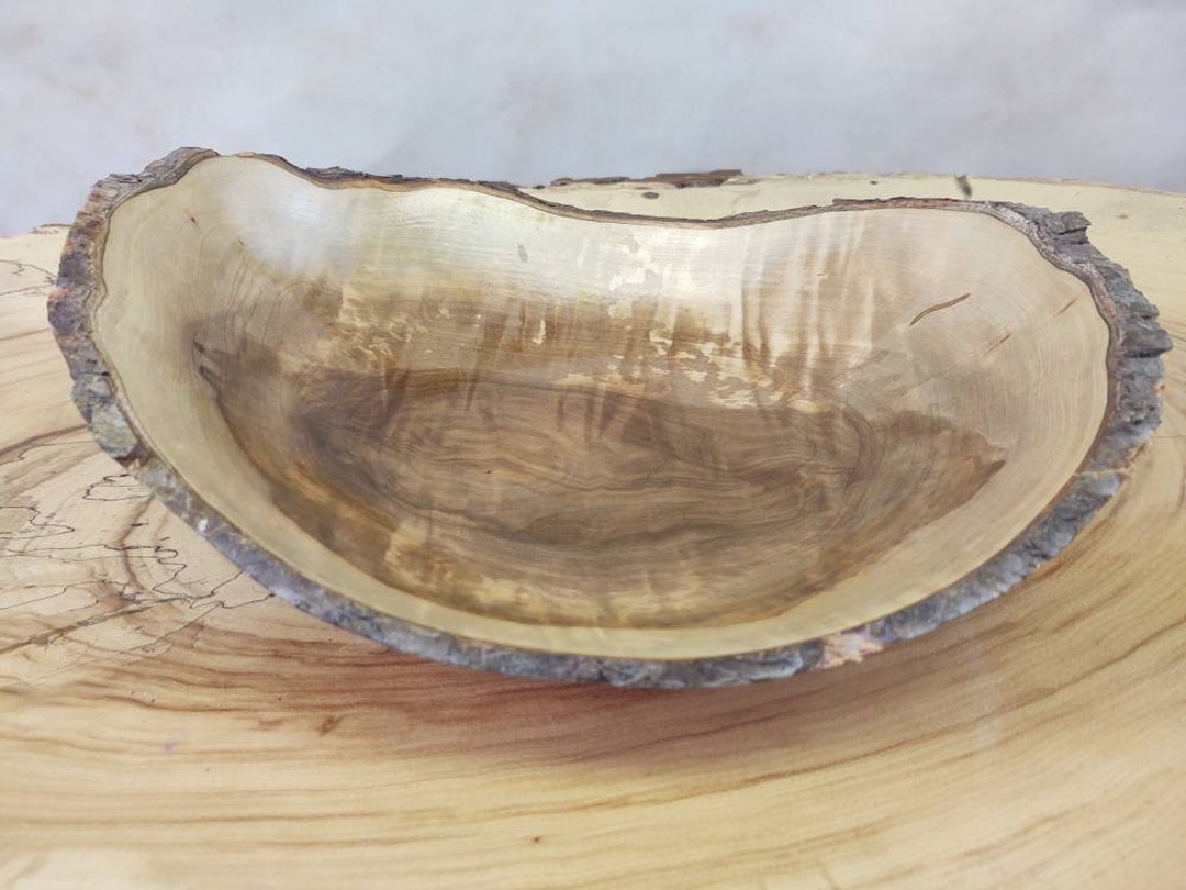 Crab Apple Wood Bowl Etsy