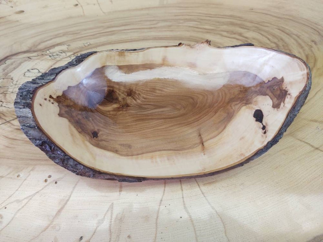 Crab Apple Wood Bowl Etsy