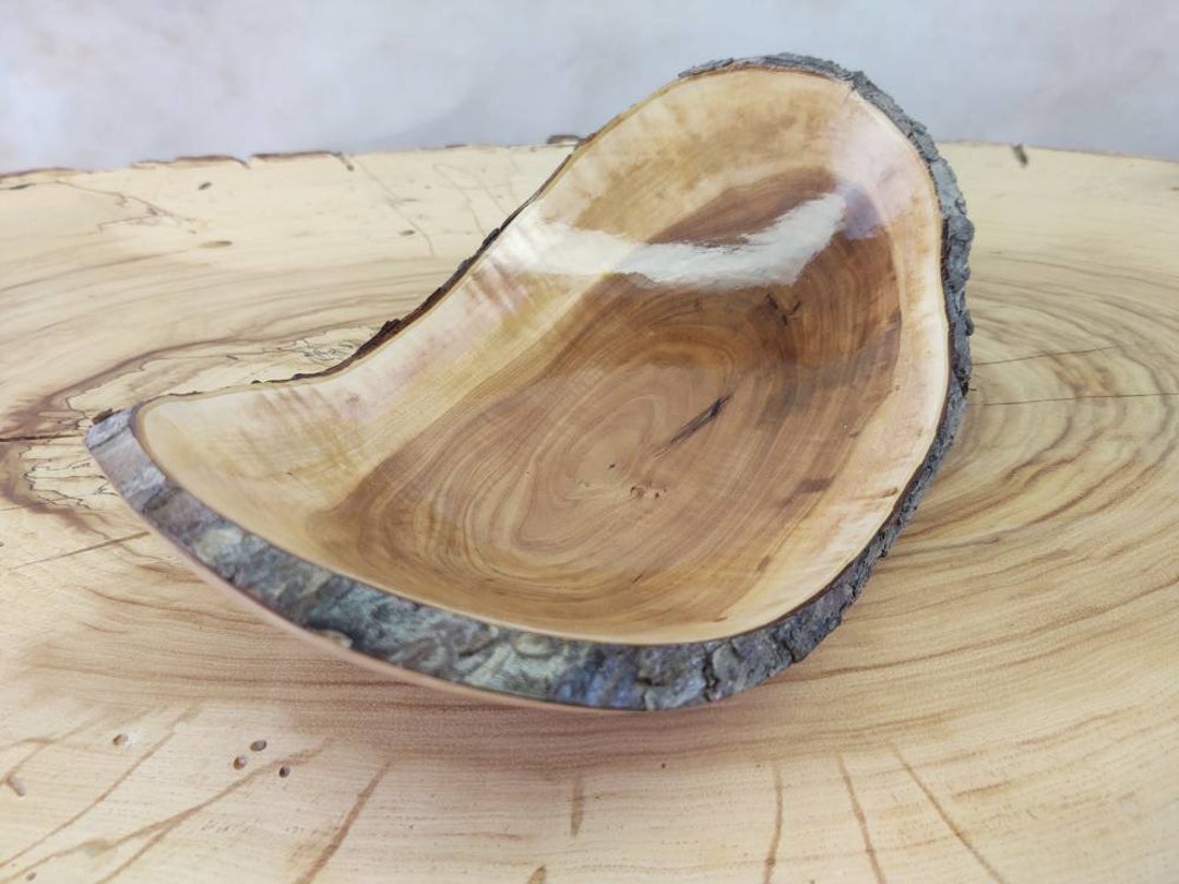 Crab Apple Wood Bowl Etsy