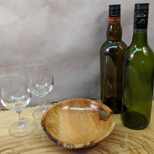 Hard maple bowl