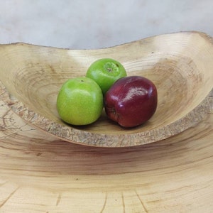 Ash wood bowl