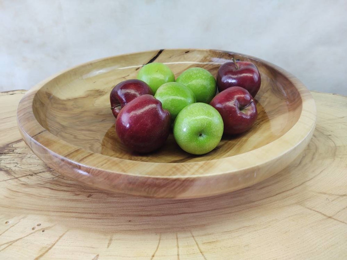 Crab Apple Wood Bowl Etsy