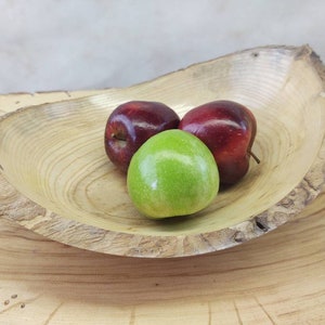 Ash wood bowl