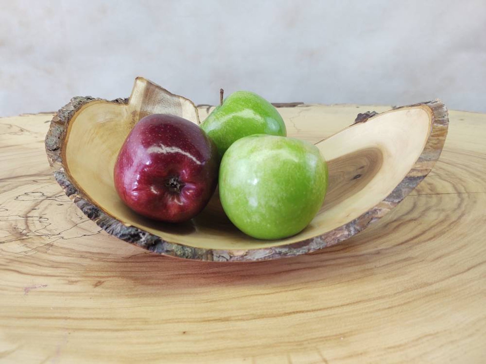 Crab Apple Wood Bowl Etsy