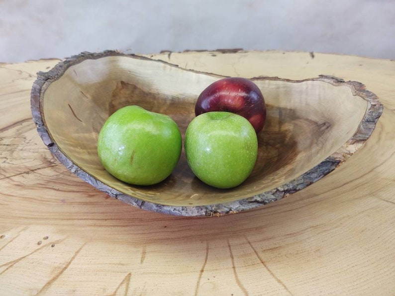 Crab Apple Wood Bowl Etsy