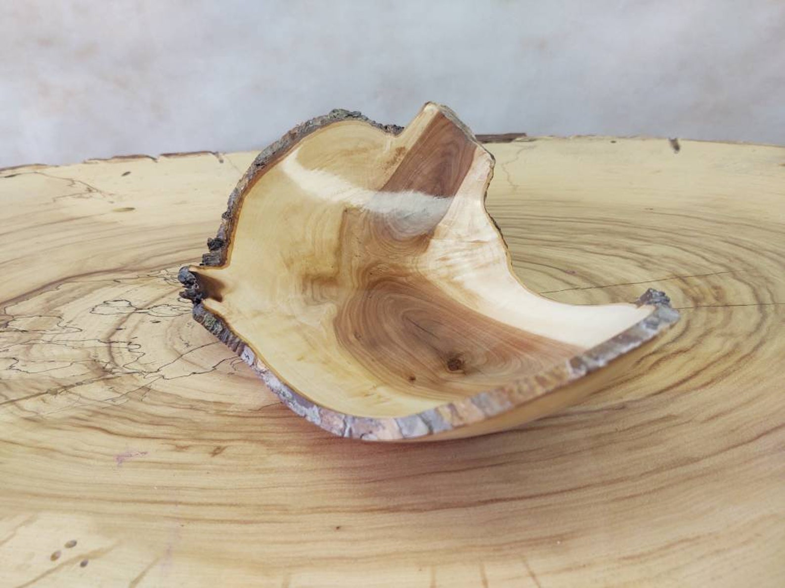 Crab Apple Wood Bowl Etsy