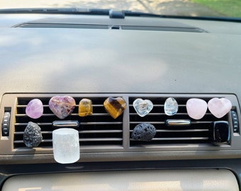 Crystal Car Vent Clip: Healing Stone Car Accessories