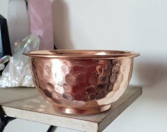 Copper Offering Bowl, Altar bowl, Housewarming gift