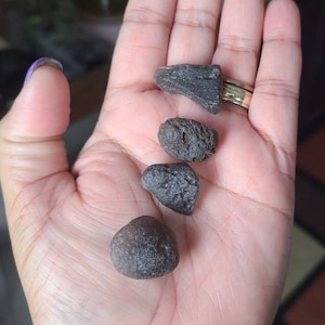 1 Colombianite crystal, Genuine tektite, Colombianite stone