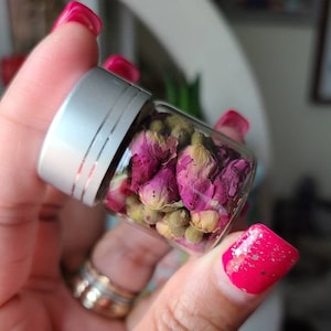 Dried pink rose buds, Wedding flowers