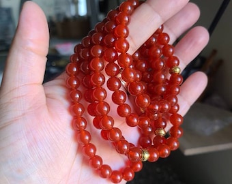 Carnelian crystal bracelet, Motivation bracelet, Healing jewelry
