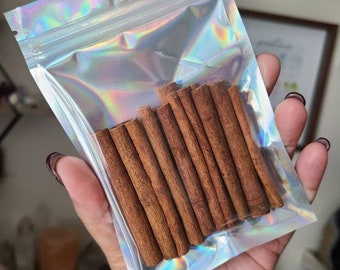 Organic Korintje Cinnamon Sticks: Indonesian Incense, Spells (2.75'' - 10 Pack)