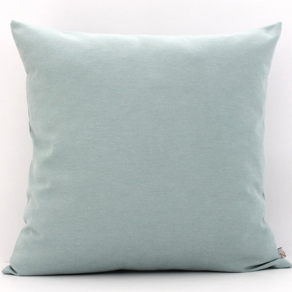 Sea foam  Pillow Covers - All Sizes, Solid Plain Cotton, Home gifts for you
