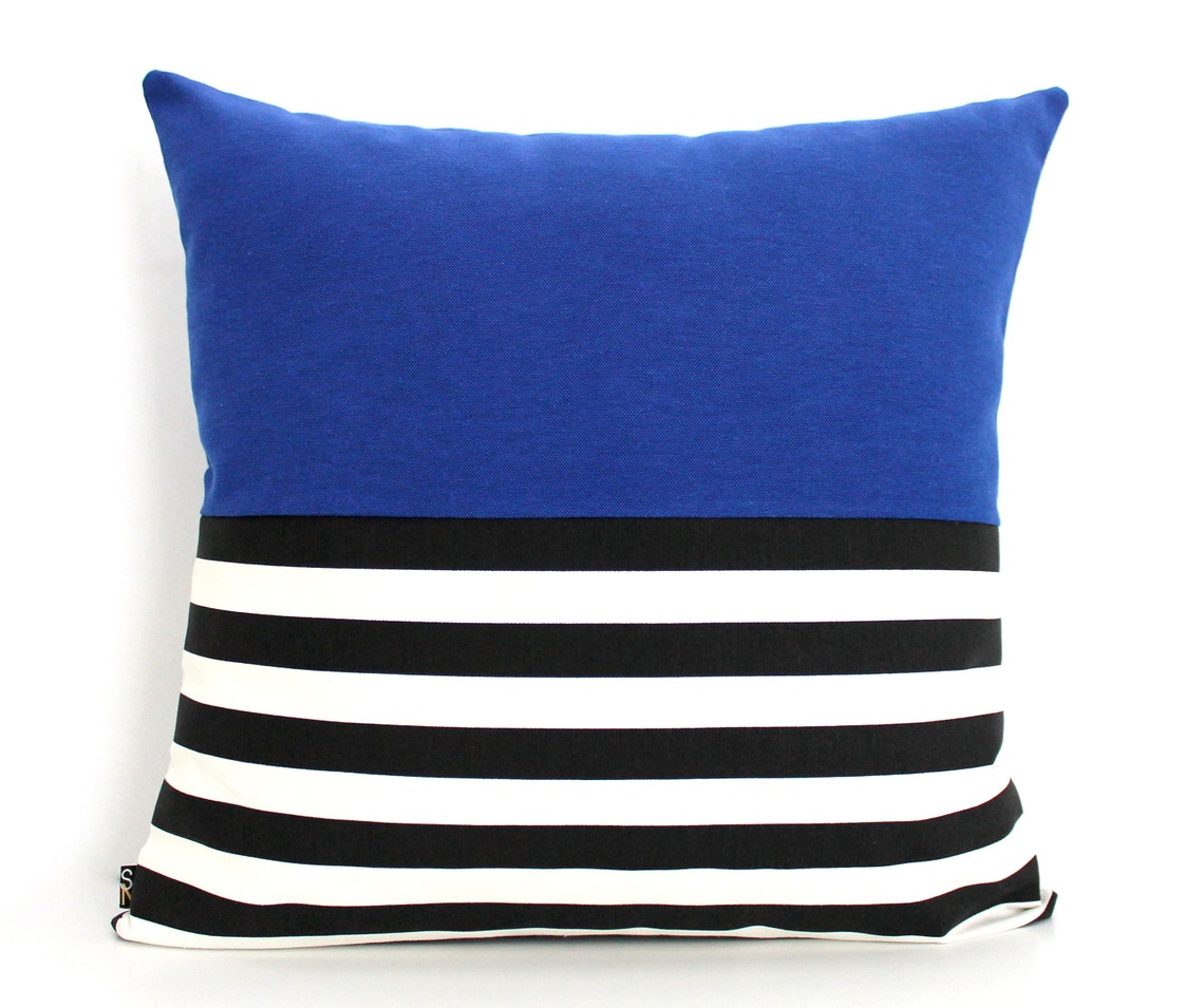 Custom Colorblock Pillow Cover Design Your Own Pillow ALL Etsy