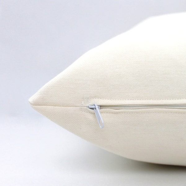 Cream Pillow Cover, Solid, Cotton, All Sizes, Home gifts for you