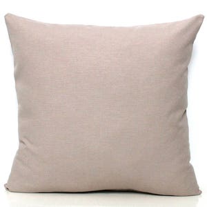 Stone Pillow Cover Beige Cushion Cover, Beige Pillows, Beige Decor, Cream Throw Pillow, Stone Scatter Cushions 12x20 18x18 20x20 22x22 26x26 image 1