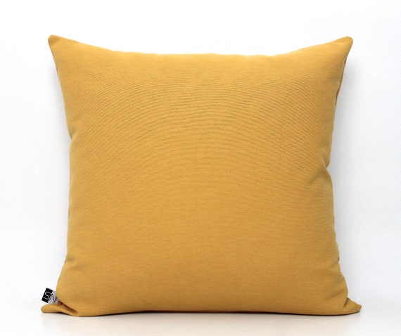 Mustard yellow 2025 pillow covers
