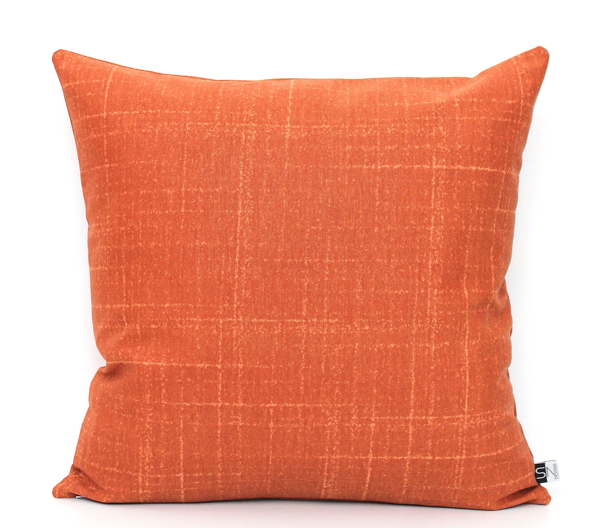 burnt orange pillow cases