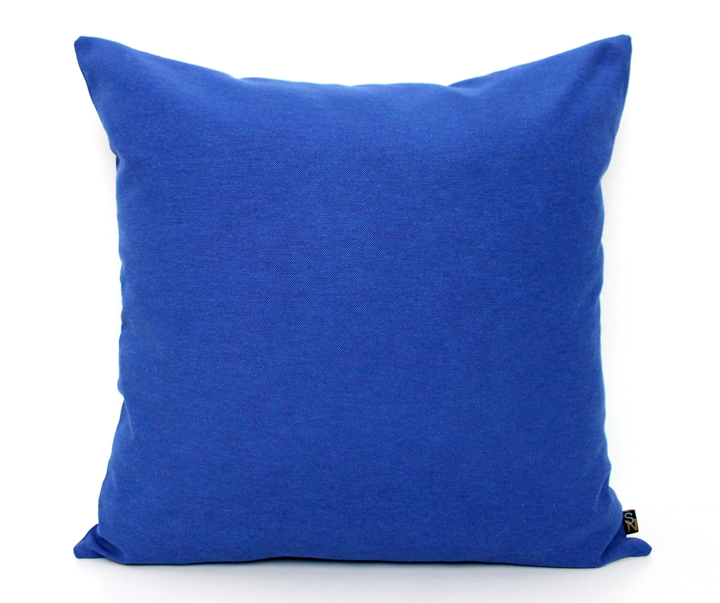 Royal Blue Throw Pillows Etsy Canada