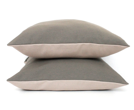 two toned pillow case
