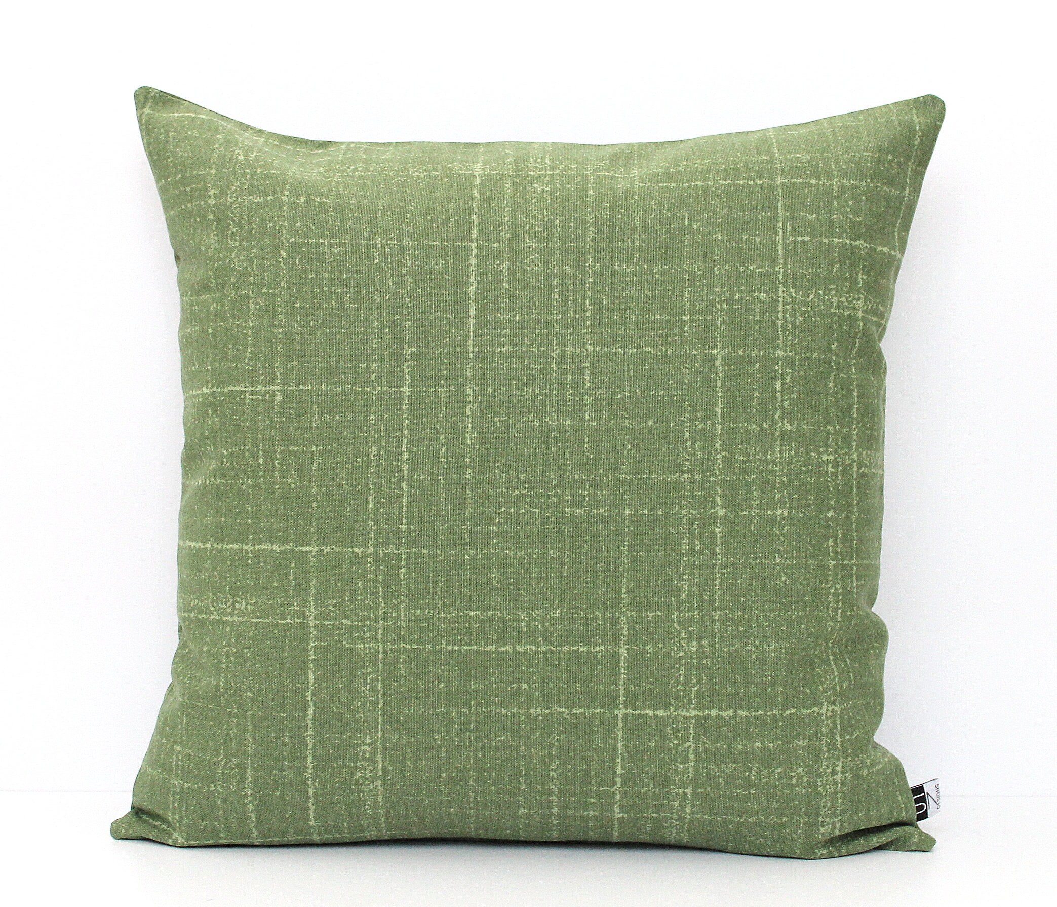 Dark Green Flecked Cotton Pillow Covers All Sizes Home gifts Etsy