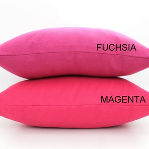 Fabric Colour Samples Request for Solid Throw Pillows by SNdsigns on Etsy, Home gifts for you image 12