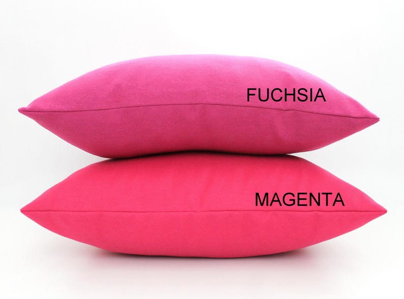 Fabric Colour Samples Request for Solid Throw Pillows by SNdsigns on Etsy, Home gifts for you image 12