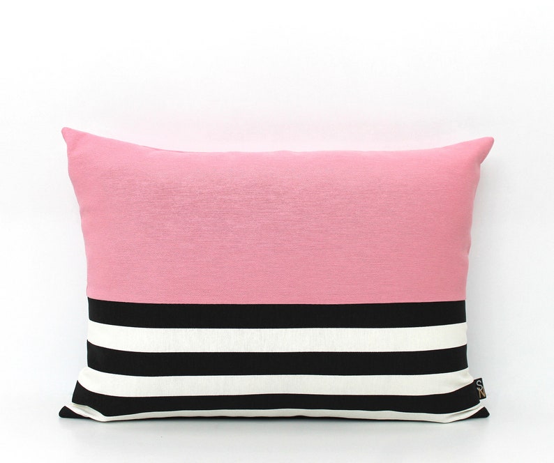 Custom Colorblock Pillow Cover Design Your Own Pillow ALL Etsy
