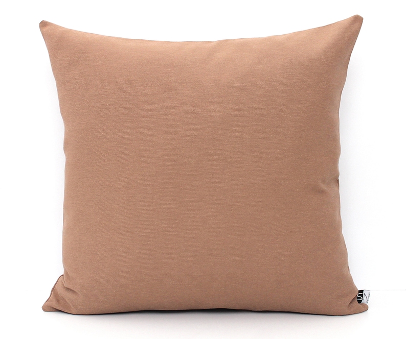 Mocha Brown Solid Pillow Covers All Sizes, Home gifts for you image 1