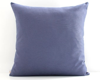 Denim Blue Pillow Covers, All Sizes
