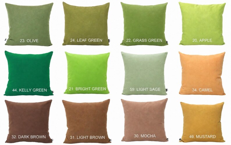 Custom Colorblock Pillow Cover, Design your own Cushion, Colorful Throw - Unique Modern Color block Pillow, Rainbow Accent Home gifts image 5