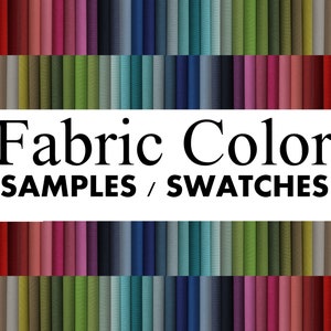 Fabric Colour Samples Request for Solid Throw Pillows by SNdsigns on Etsy, Home gifts for you image 1