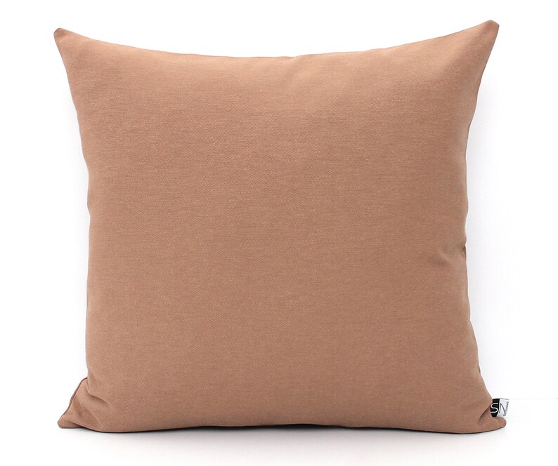 Mocha Brown Solid Pillow Covers All Sizes, Home gifts for you image 6