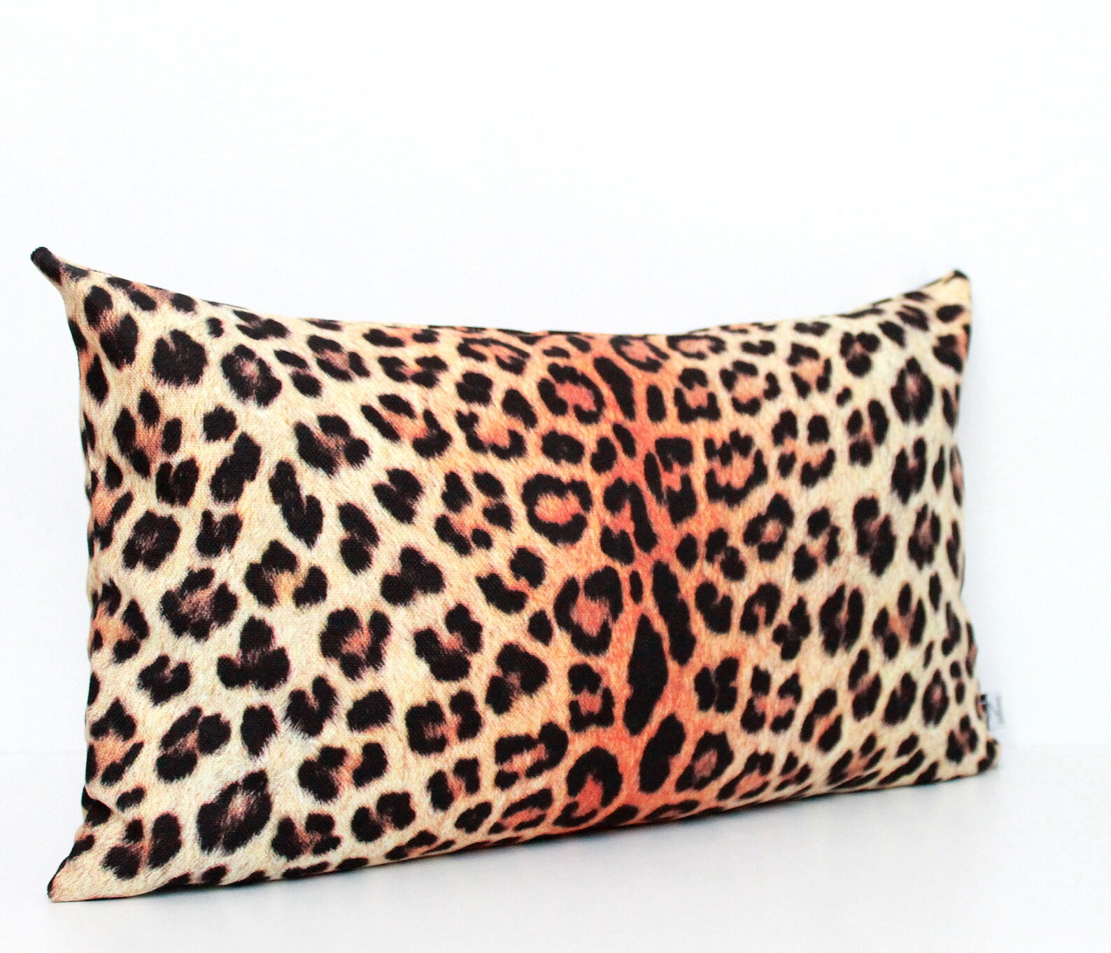 Leopard Print Pillow Cover All Sizes Print Throw Pillow Etsy