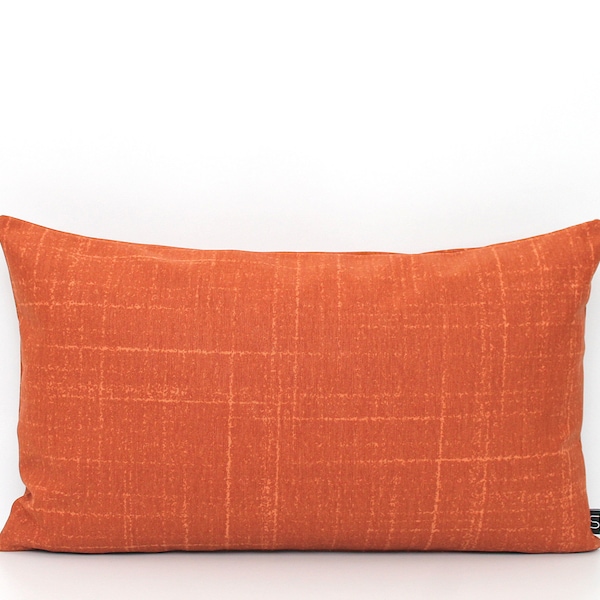 Burnt Orange Pillow Etsy