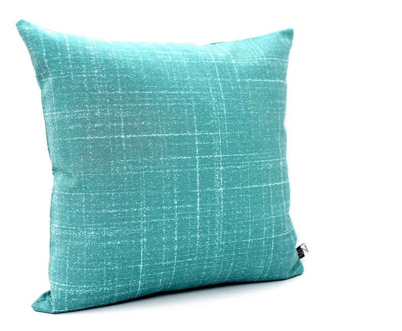Light Teal Pillows Teal Fleck Solid Flecked Turquoise Etsy