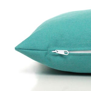 Any Size Any Color Solid Pillow Covers, Living Room Throw Pillows, Teal, Green, Cobalt, Sea foam, Blue Grey, Home decor, Home gifts for you image 7