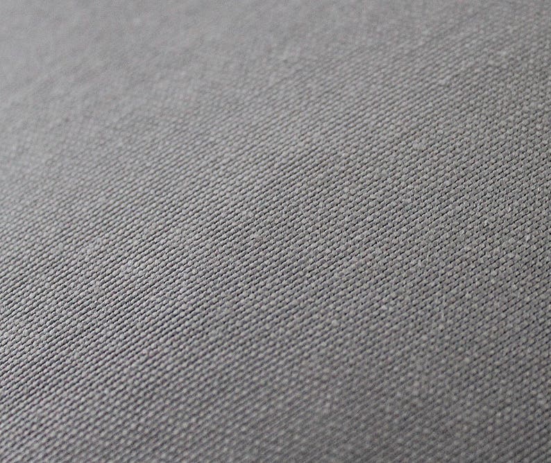 Dark Grey Pillow Covers, Solid, Cotton, All Sizes, Home gifts for you image 3