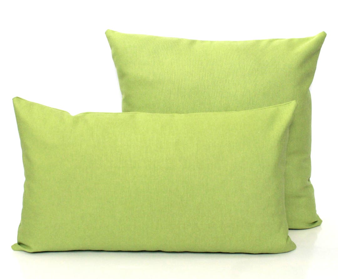 Apple Green Pillow Cover Cotton Throw Cushion All Sizes Etsy