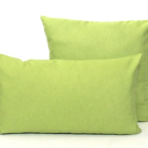 Apple Green Pillow Cover -  Cotton Throw Cushion - All Sizes