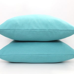 Any Size Any Color Solid Pillow Covers, Living Room Throw Pillows, Teal, Green, Cobalt, Sea foam, Blue Grey, Home decor, Home gifts for you image 9